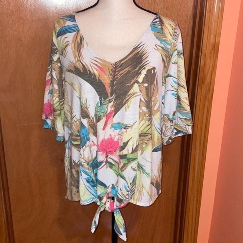 Lightweight colorful‎ summer blouse